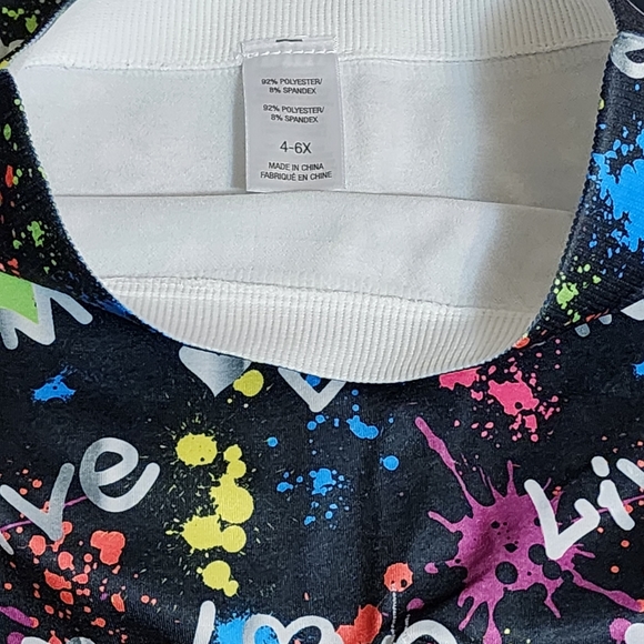 Activewear Leggings (Sz 4-6x) - Picture 5 of 6